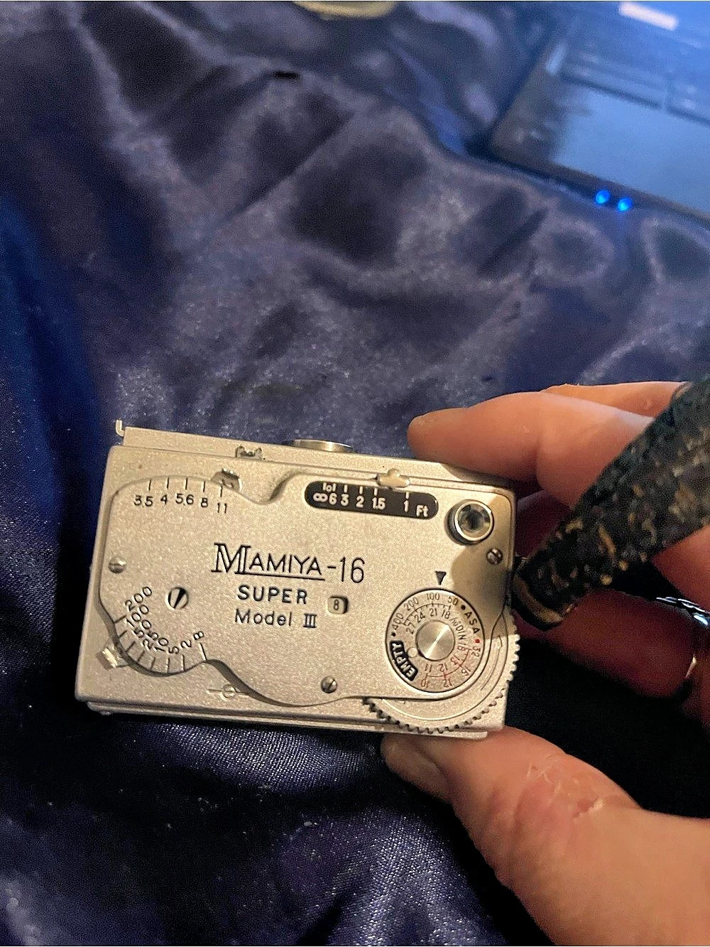 Mamiya 16 Super Model III 16mm Film Camera with Case